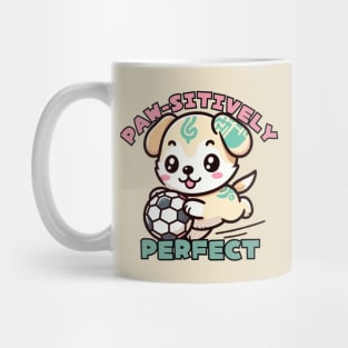 Football player puppy Mug